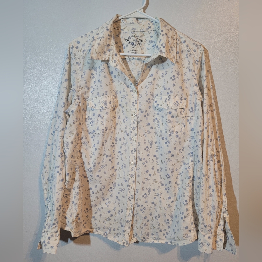 Floral Button-Up Shirt